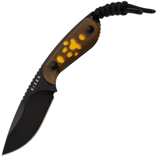 Туристический нож Kizer Buddy black сталь Nitro-V