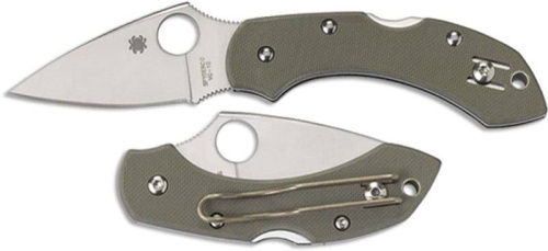 Складной нож Spyderco Dragonfly 2 Foliage Green - C28GPFG фото 8