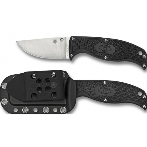 236 Spyderco Нож с фиксированным клинком Enuff Leaf-shapedFB31PBK фото 5 236 Spyderco Нож с фиксированным клинком Enuff Leaf-shapedFB31PBK фото 5