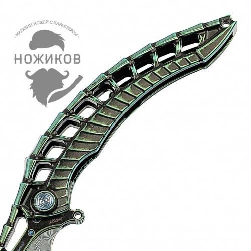 365 Rike knife Alien Green фото 20