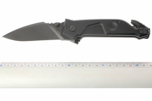 56 Extrema Ratio Складной нож MF1 Black With Belt Cutter фото 8