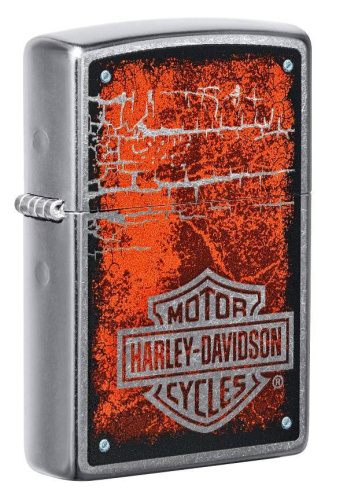 499 ZIPPO  ZIPPO Harley-Davidson®покрытием Street Chrome™ красный