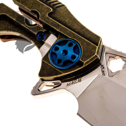 Складной нож Rikeknife M3 brown фото 17