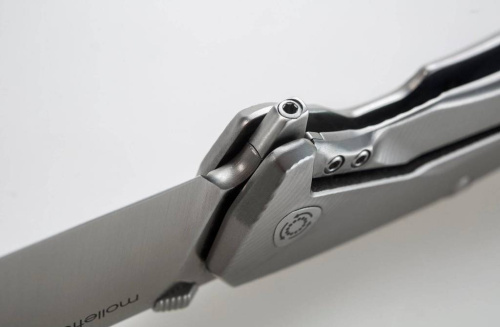 Складной нож Lion Steel T.R.E. Blue Titanium фото 9