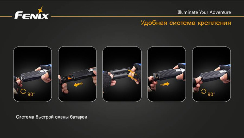 13 Fenix ВелофараBC30 Cree XM-L (T6) фото 4